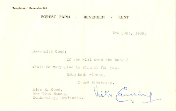 Eileen Cond letter